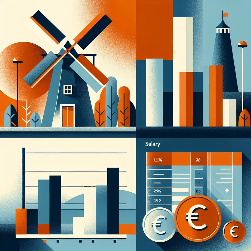 Illustratie: Gemiddeld salaris in Nederland 2026: alle cijfers per sector